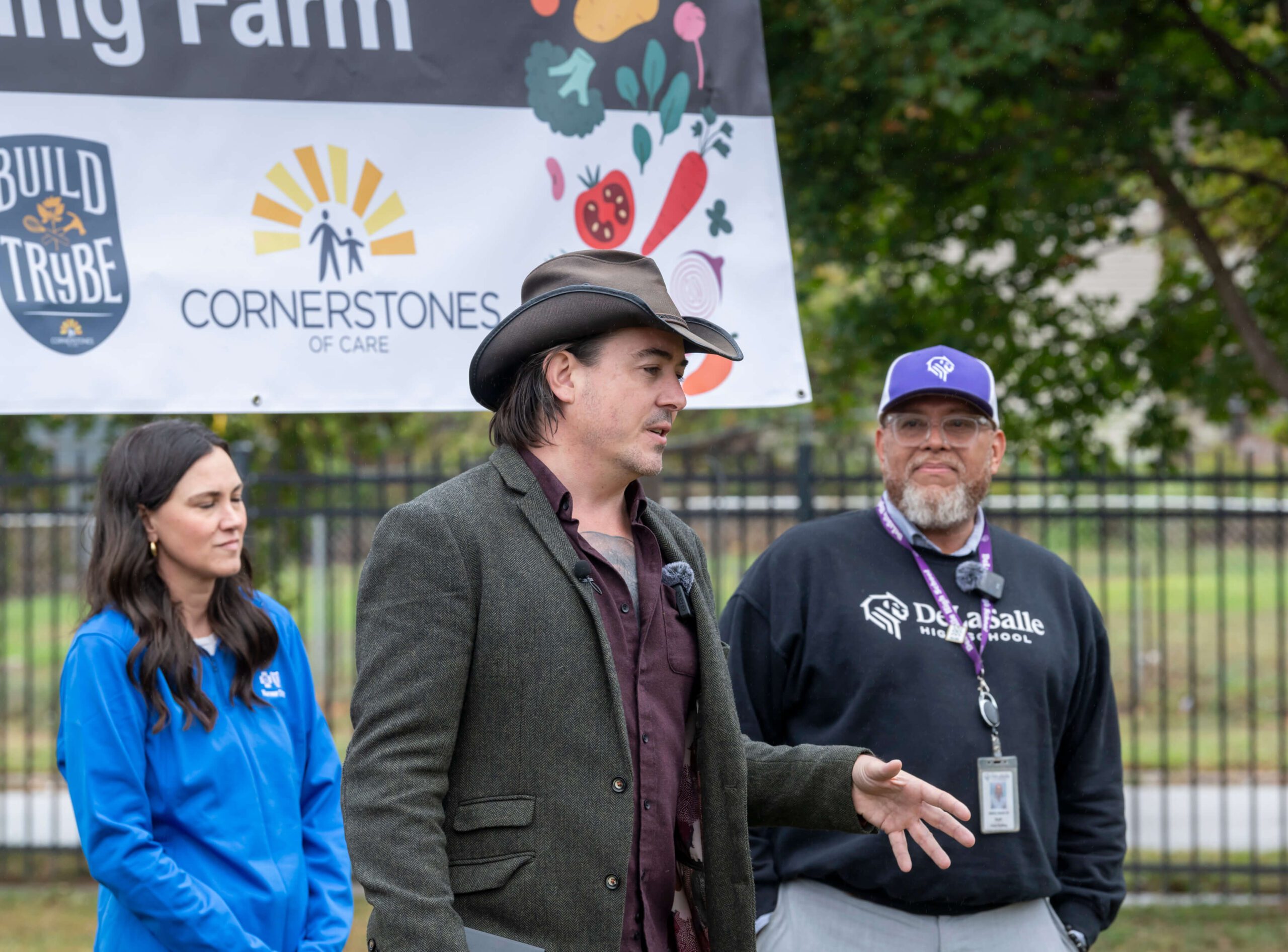 Build Trybe, DeLaSalle, BCBS Partner to Build an Urban Farm